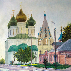 Вечер в Коломне
