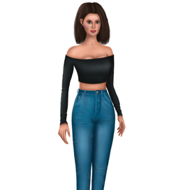 Девушка персонаж игры