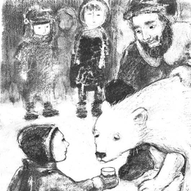 эскиз иллюстрации