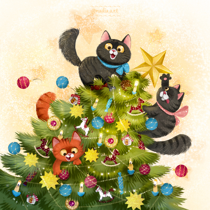 Новогодняя ель