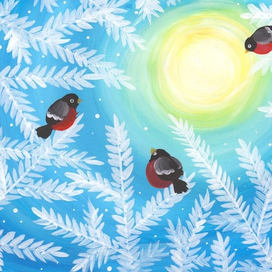 Морозное утро