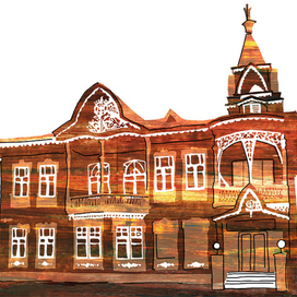 барнаул. Иллюстрации к городу