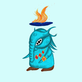 Сказочное существо Хиусим