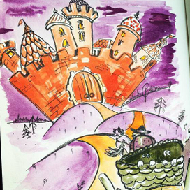 Тихонечко пробираемся в замок