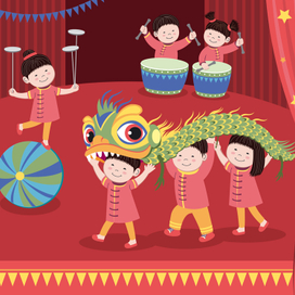 Иллюстрации для обучающих тетрадей по китайскому языку