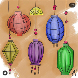 Китайские фонарики