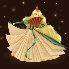 Девушка-книга