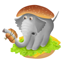 Слона бы съел