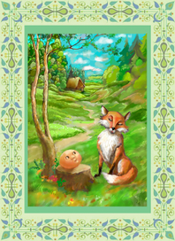 Гуд бой колобок! Можно я тебя ням ням?