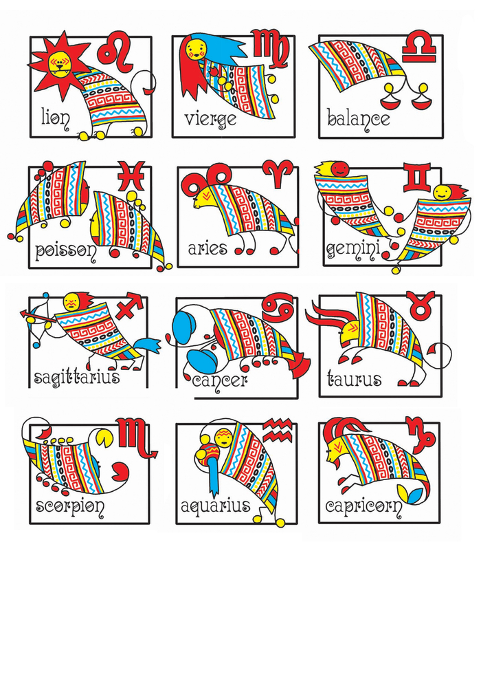 знаки Зодиака