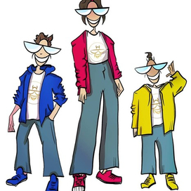 Семья бренд-персонажей 