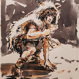 Зарисовка по референсу