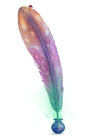 Перо / для календаря 