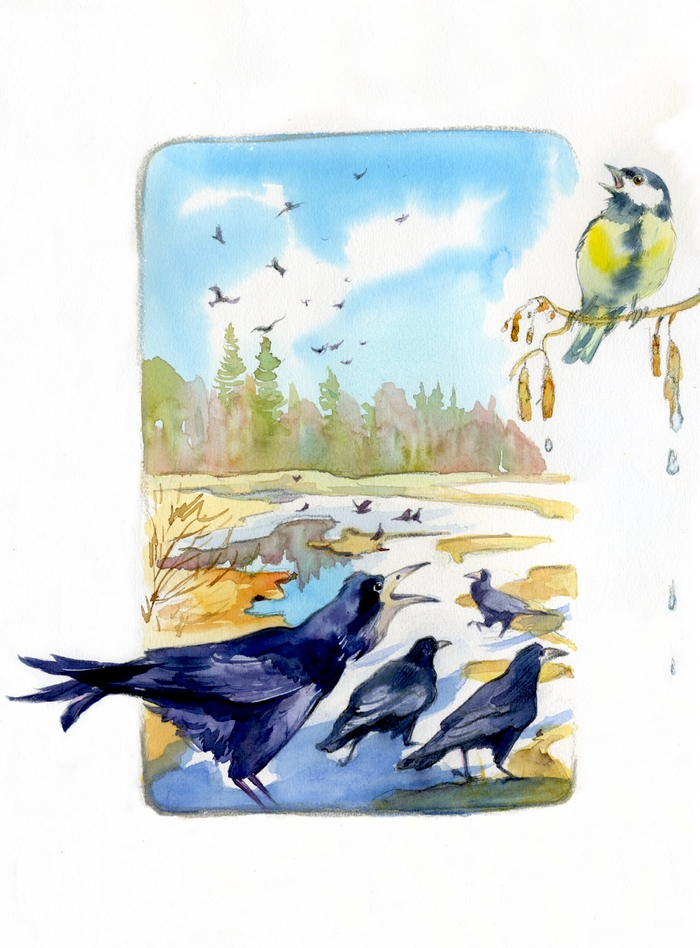 МАРТ Виталий Бианки «Синичкин календарь», издательство «Речь», 2025