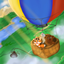 Путешествие на воздушном шаре