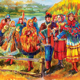 Михайлов день, ноябрь-декабрь (фрагмент)