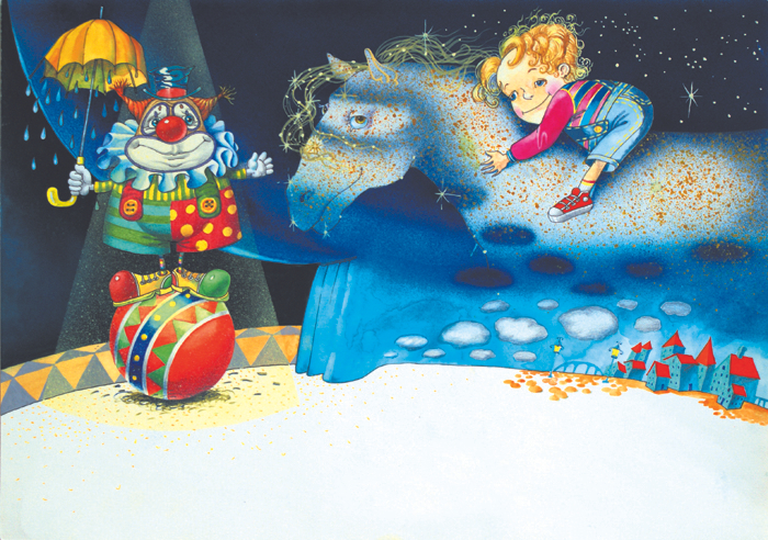 Искрящаяся лошадка