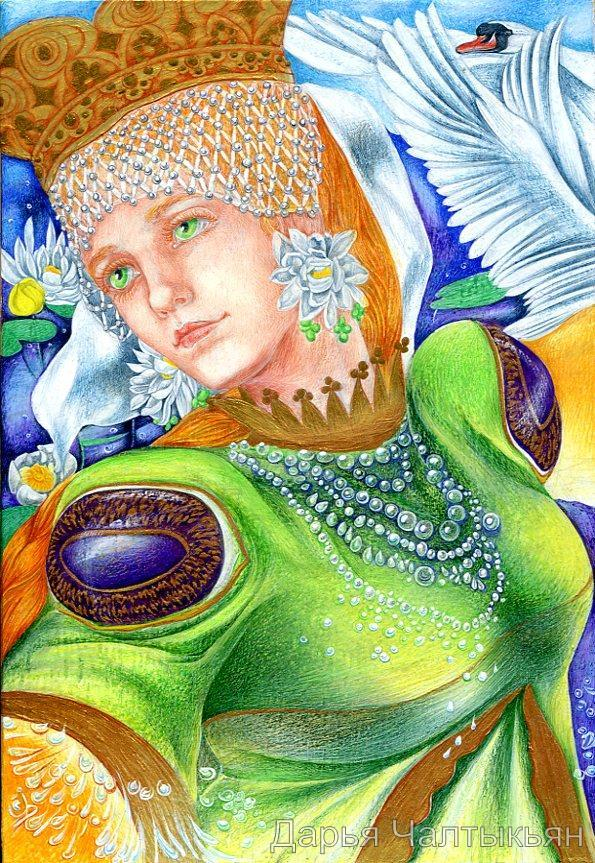 Царевна-лягушка танцует