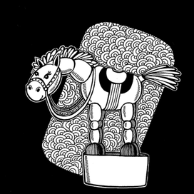 Игрушка-лошадка