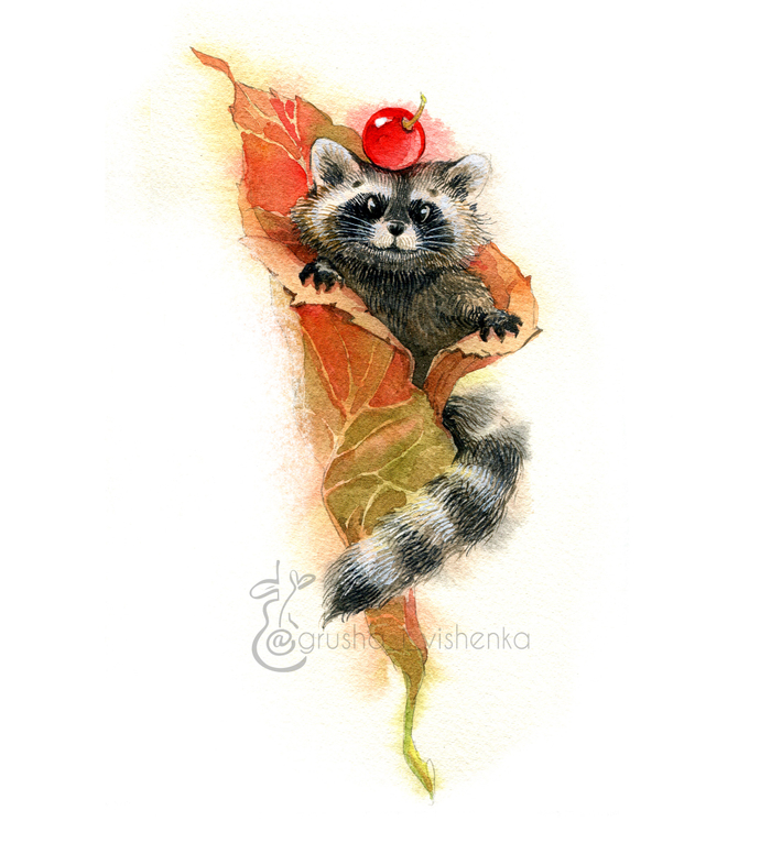 Осенний енотик