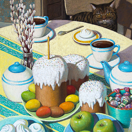 Пасхальное чаепитие