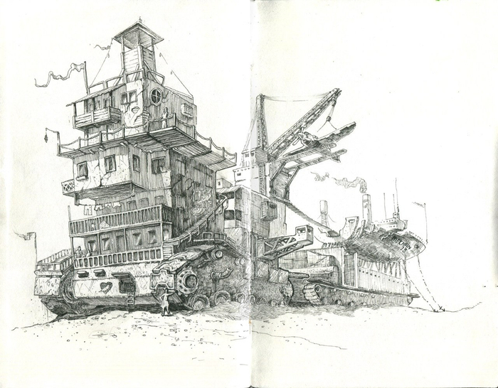 Город на гусеницах