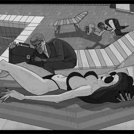 Концепт к студенческому мультфильму