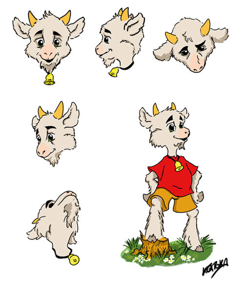 Серенький козлик (Рожки да ножки)