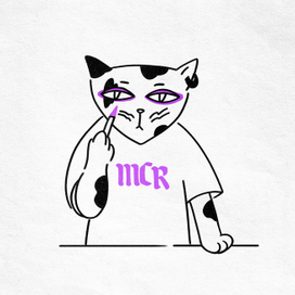 Frankie fan of MCR band