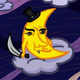 Вышел месяц из тумана, вынул ножик из кармана