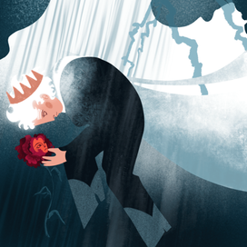 Маленький принц и роза