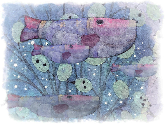 "Месяц сонных рыб". Заставка 2.