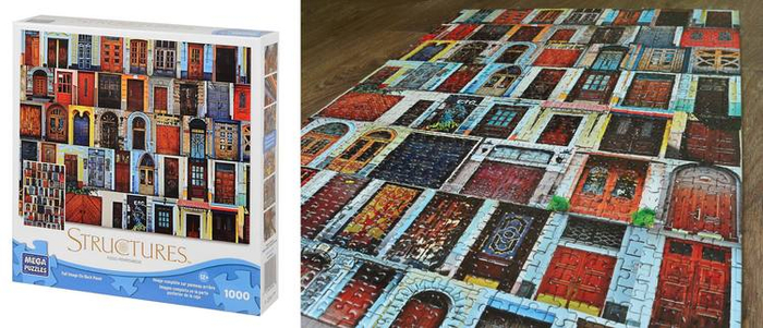 Пазлы с моей фотографией (двери Львова ) .