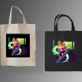 рисунок принта для шоппера