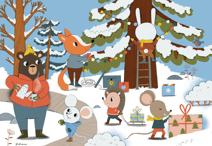 Наряжаем ёлочку