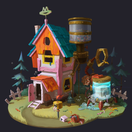 Дом похитителя носков