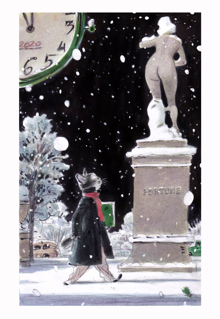 С Новым Годом или Bonne chance pour nous tous!))