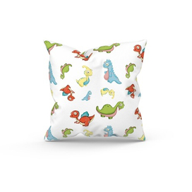 Паттерн динозавр для ткани 