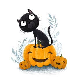 Кошка слушает ветер