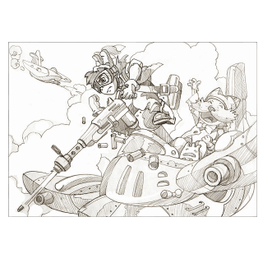 Рисунок под комикс)) -анимэ!