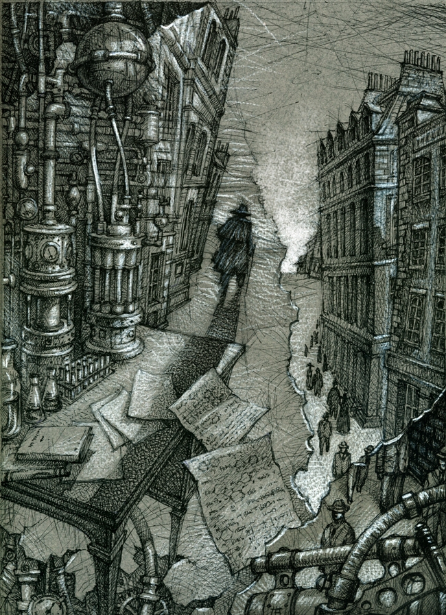 К произведению Г.Уэллса ,,Человек-невидимка,,