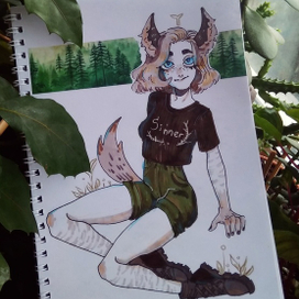 Девочка с ушками