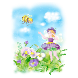 фея анютиной глазки