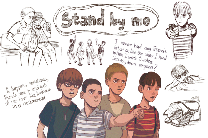 наброски по фильму «Останься со мной»