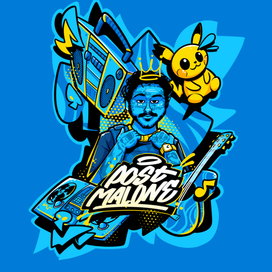 Post Malone Illustration