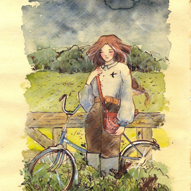 Иллюстрация к персонажу из книги Далекие часы