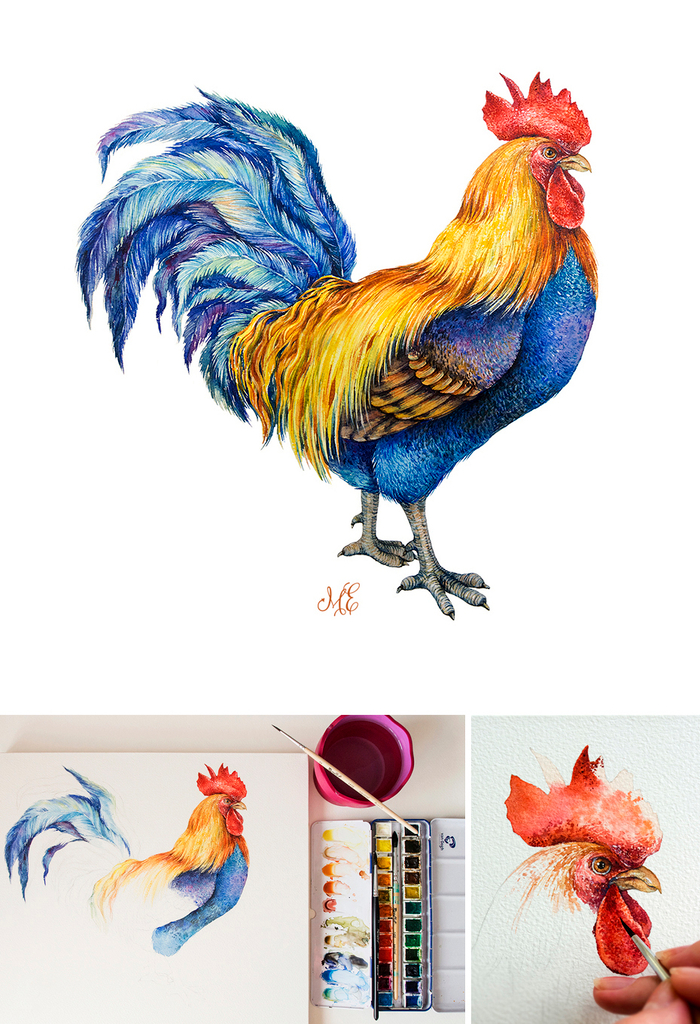 Петух_символ года 2017