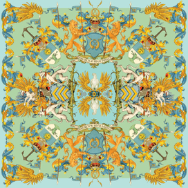 Дизайн платка для "Императорский клуб"