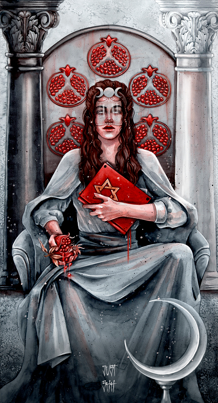 Карта таро (верховная жрица)