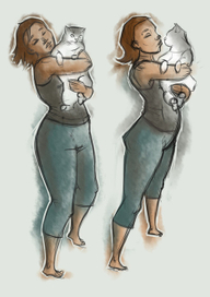 Катя с Золей)